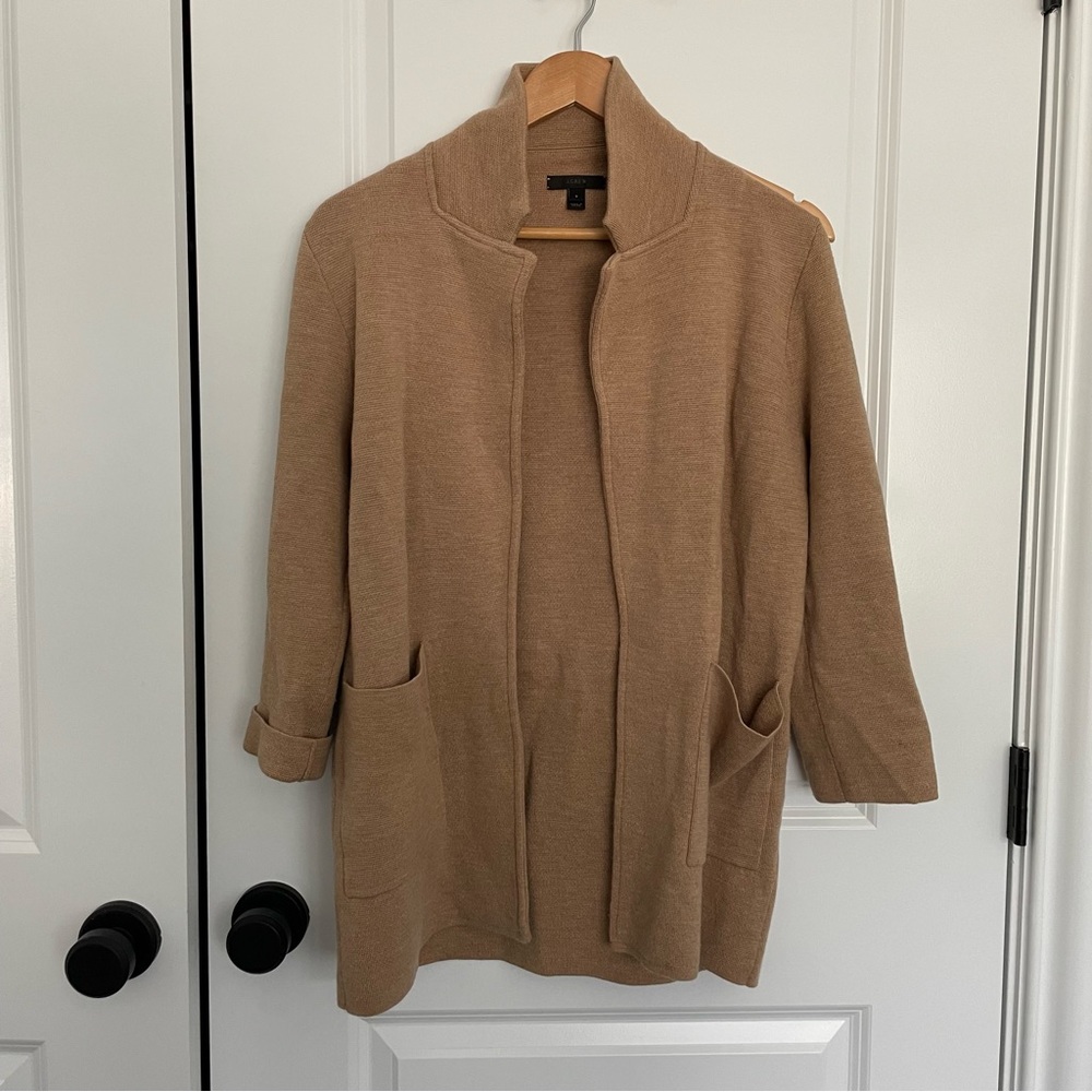 J crew sweater blazer